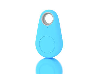 Blauer Bluetooth-Schlüsselfinder-Schlüsselanhänger