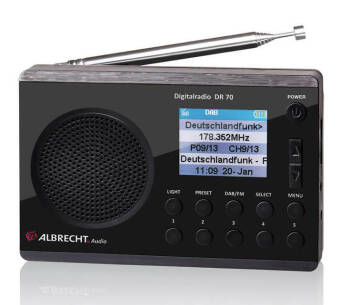 Albrecht DR 70 Digitalradio, B-WARE