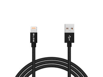 1 m Kabel Apple iPhone Schnell Ladekabel Datenkabel USB -Schwarze Farbe