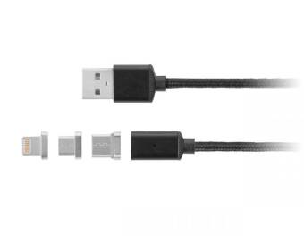 Magnetisches Ladekabel für USB-C Anschlüsse Zweck: Aufladen, Datenübertragung